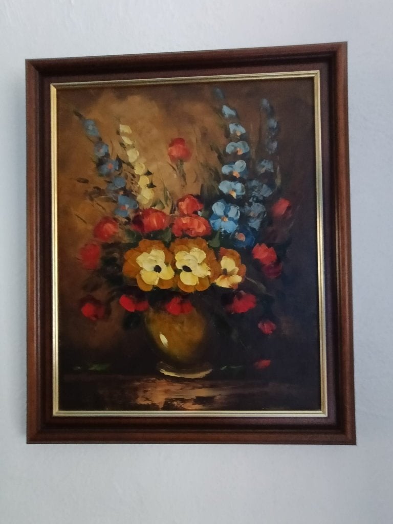 Schilderij, Ingelijst, Doek, Klassiek, Ophalen