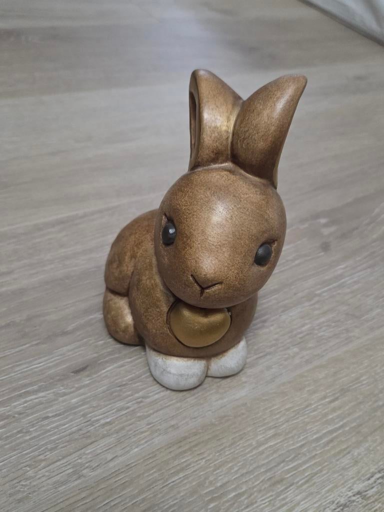 THUN Ceramic Easter Bunny Keramiek Paashass Haas Pasen, Diversen, Pasen, Zo goed als nieuw, Ophalen