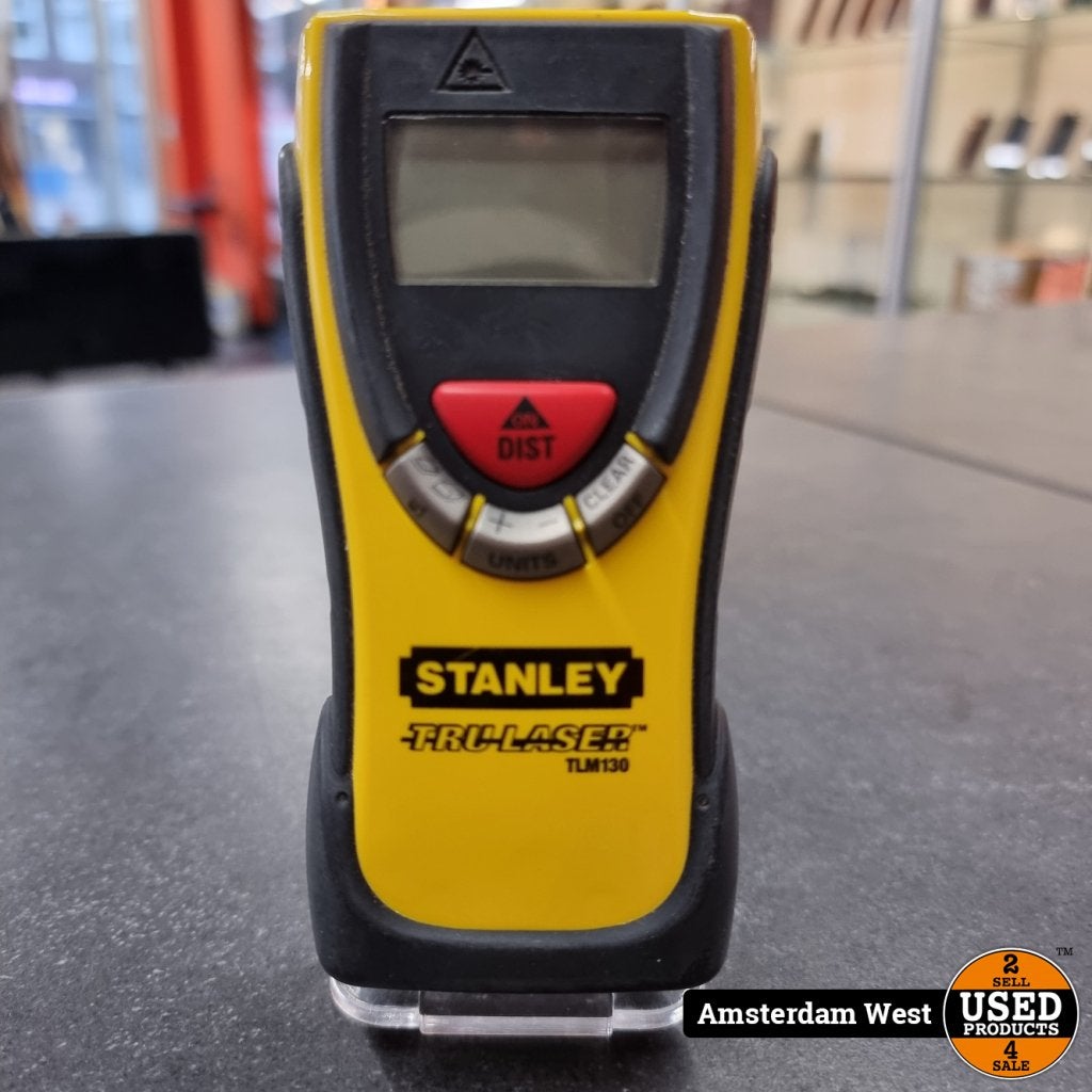 Stanley TLM130 Laserafstandsmeter | Nette staat, Stanley, Gebruikt, Support@stanley.com, 1000 Stanley Drive, New Britain, 
CT 06053
USA