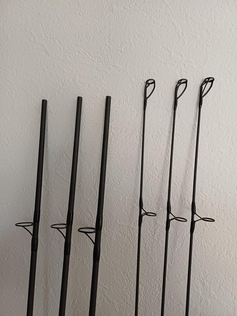 3x Wychwood EX Plus 9ft - 2,75lb in Cult rod sleeves, Watersport en Boten, Hengelsport | Karpervissen, Ophalen of Verzenden, Zo goed als nieuw