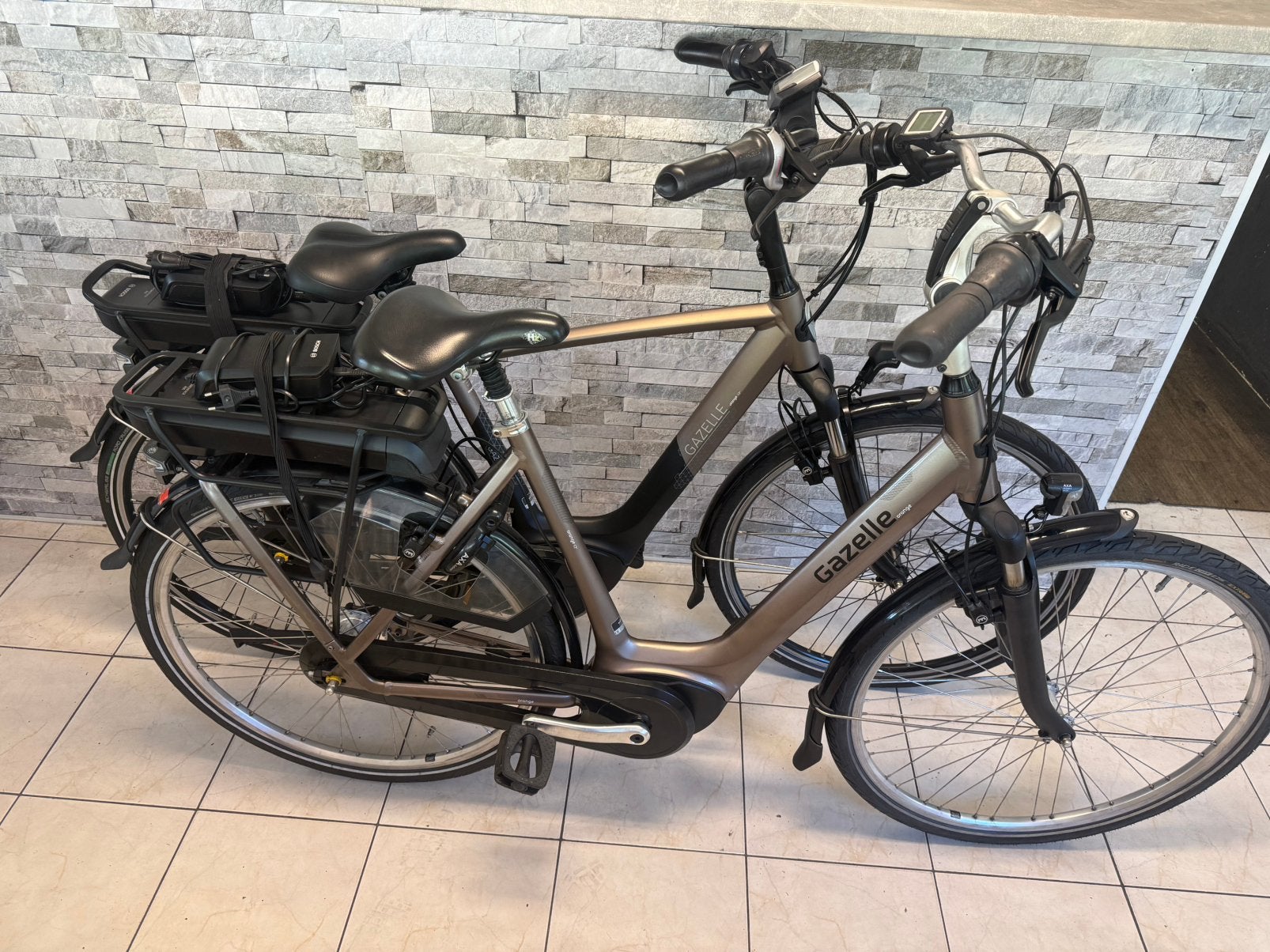 2st E-Bike Gazelle Orange D57cm H53cm.Bosch Active Line Plus, Ophalen, Gebruikt, -, -