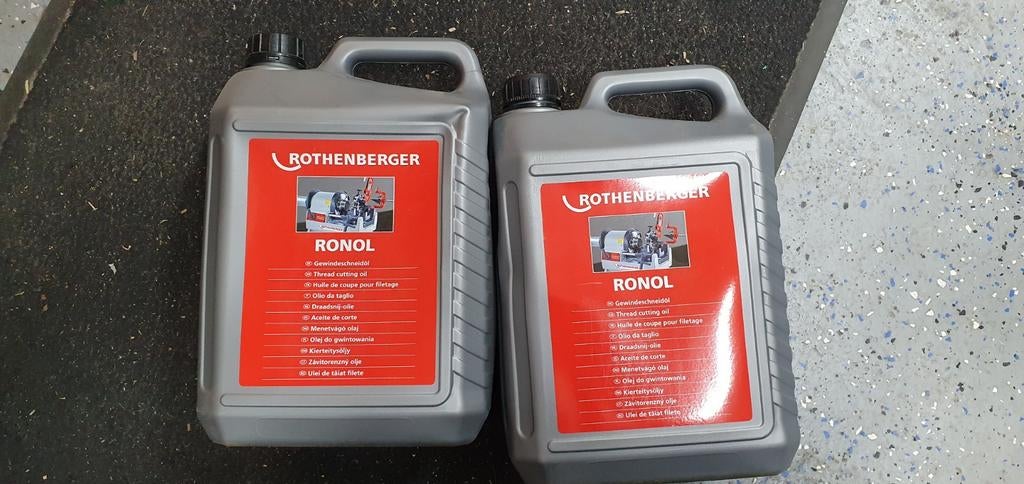 Rothenberger RONOL Draadsnij-olie (2x 5L), Ophalen of Verzenden, Nieuw