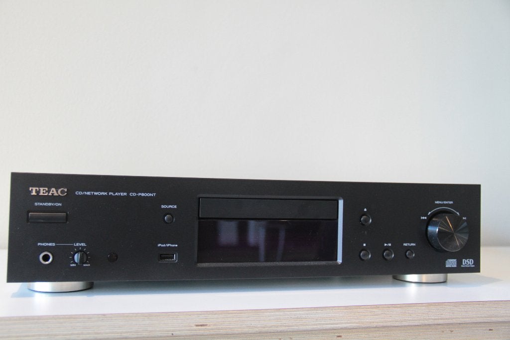 TEAC CDP 800 NT Cd Speler en Streamer  zwart, TEAC, Mail, Ophalen of Verzenden, Zo goed als nieuw