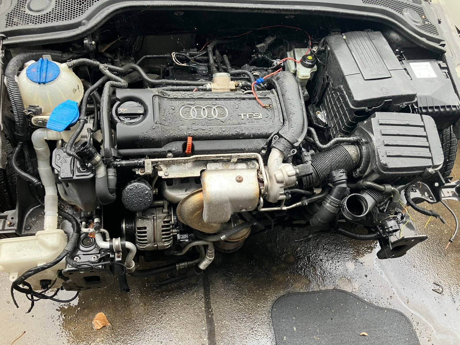 Cax 1.4 tsi motor en versnellingsbak kop turbo blok cav, Ophalen of Verzenden, Gebruikt, Audi