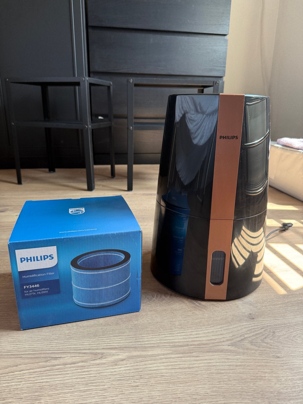 Philips HU3918/10 Luchtbevochtiger met nieuw filter, Ophalen, Zo goed als nieuw, Luchtbevochtiger