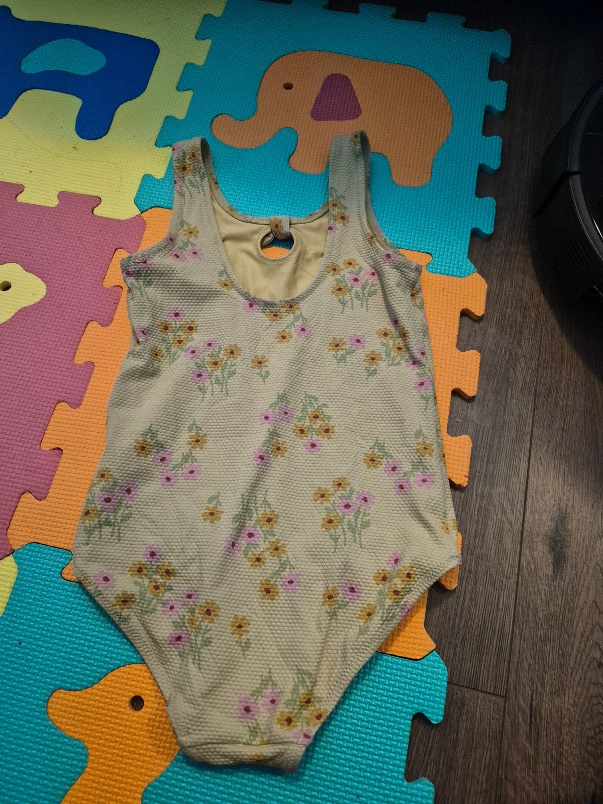 H&M Badpak Meisje Maat 122/128 Bloemenprint, Gebruikt, Meisje, H&M, Badpak