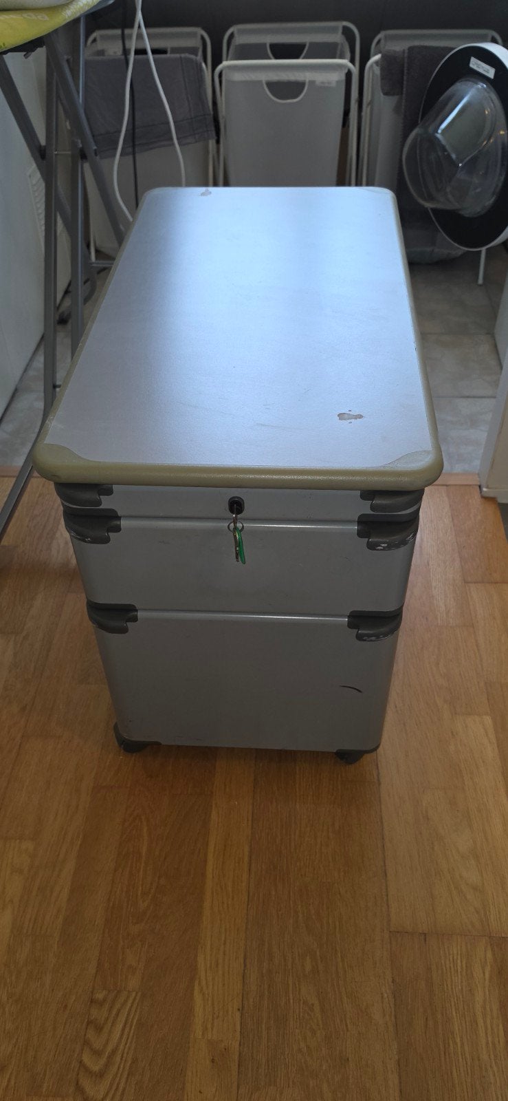 Bureau Dossier kast- Grijs, Diversen, Bureau-accessoires, Gebruikt, Ophalen