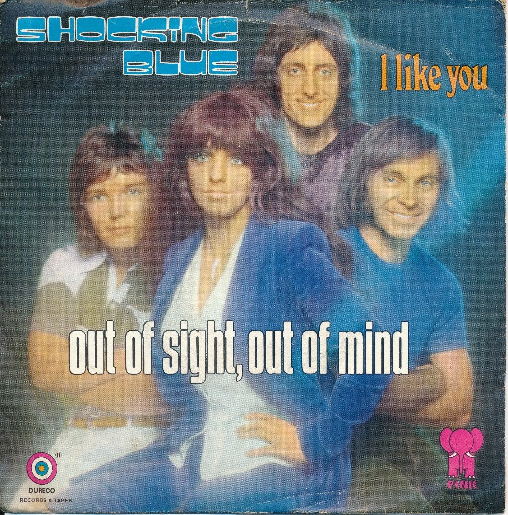 496 Shocking Blue - Out of sight, out of mind (1971), Ophalen of Verzenden, Gebruikt, 7 inch, Pop