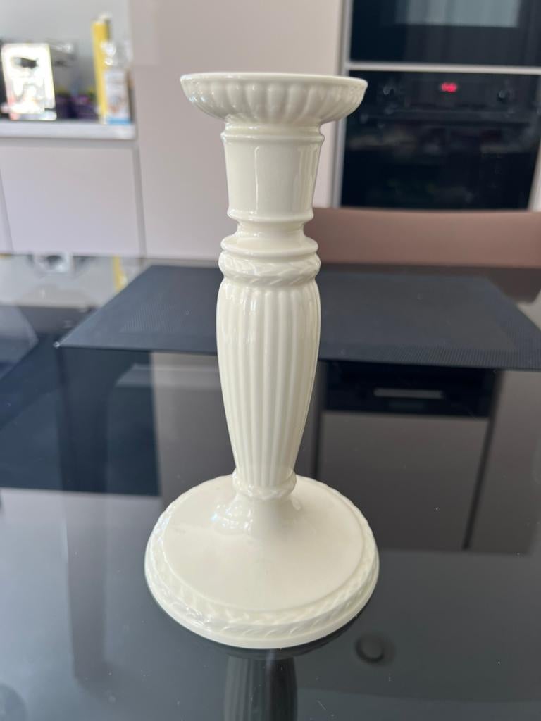 Wedgwood Edme kandelaar, Huis en Inrichting, Keuken | Servies, Ophalen of Verzenden, Zo goed als nieuw, Aardewerk