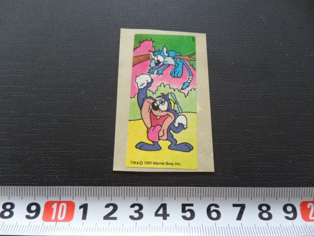 sticker kauwgom strip tiny toons TAX, Ophalen, Zo goed als nieuw