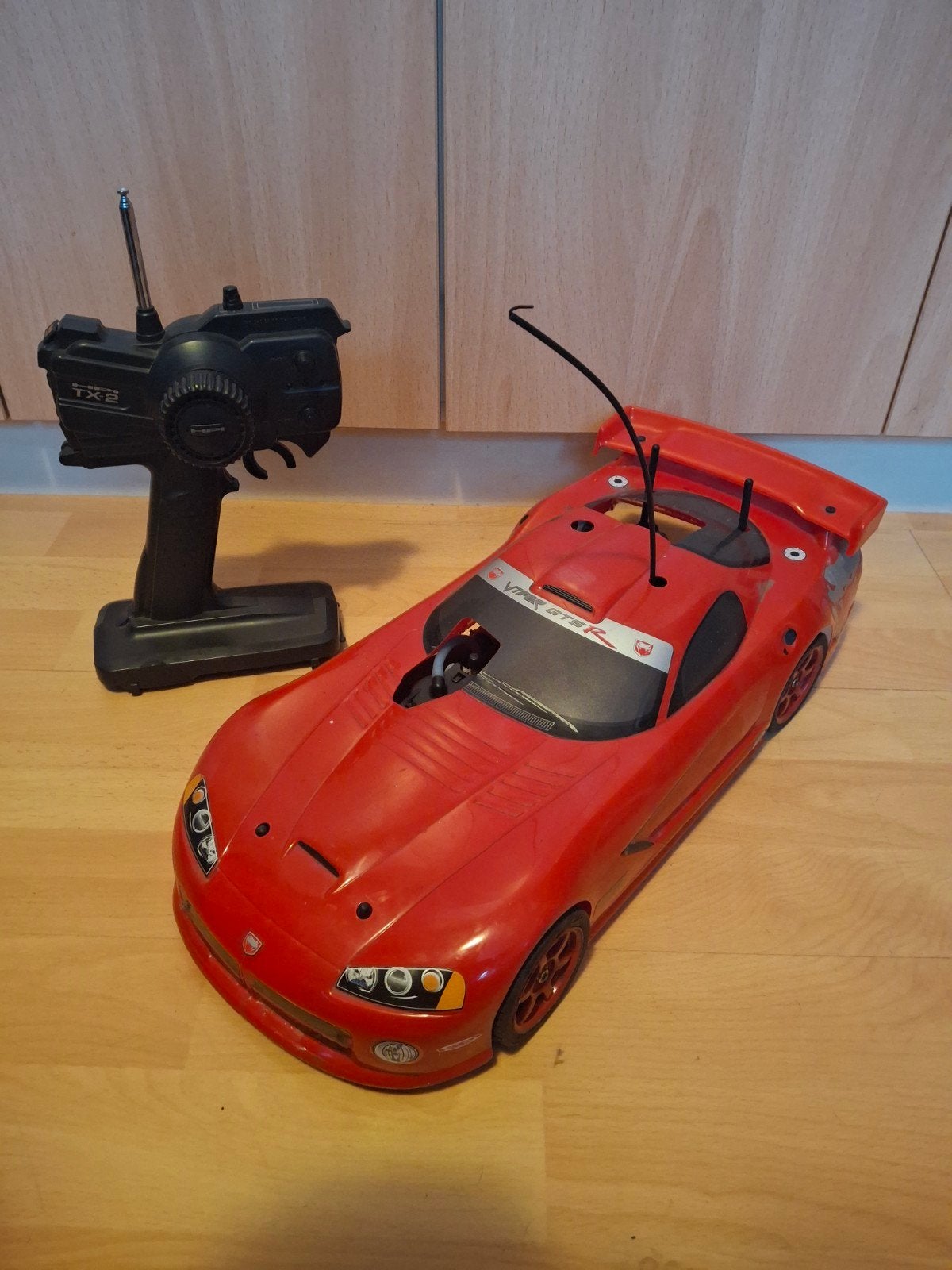 HPI RS4 Nitro Dodge Viper 1:10 RTR complete set, Ophalen, Gebruikt, Schaal 1:10, Auto onroad