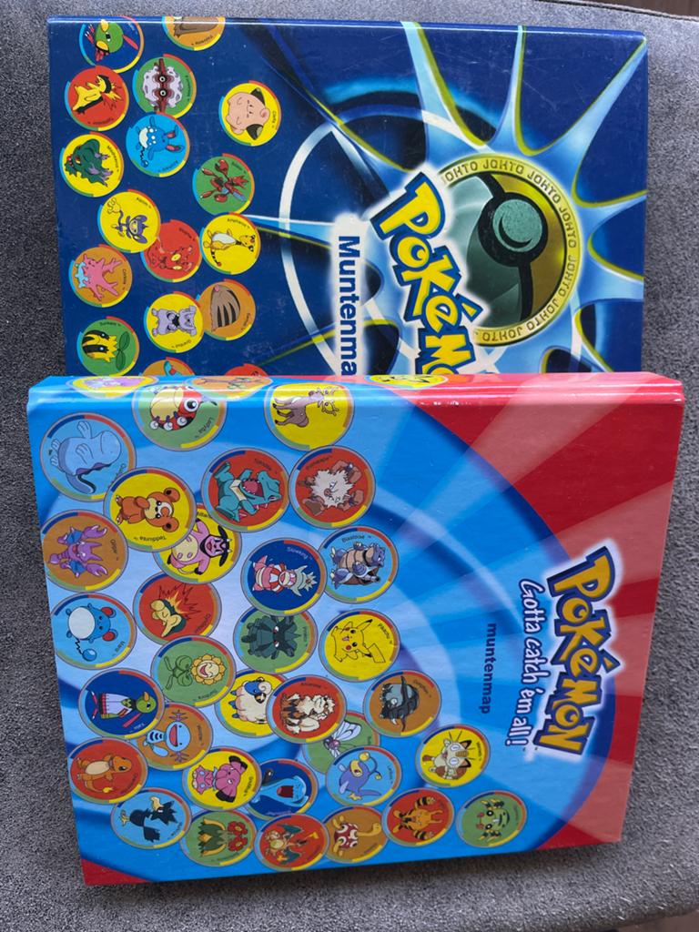Pokémon Muntenmap - Super de Boer, Ophalen of Verzenden, Gebruikt, Overige typen