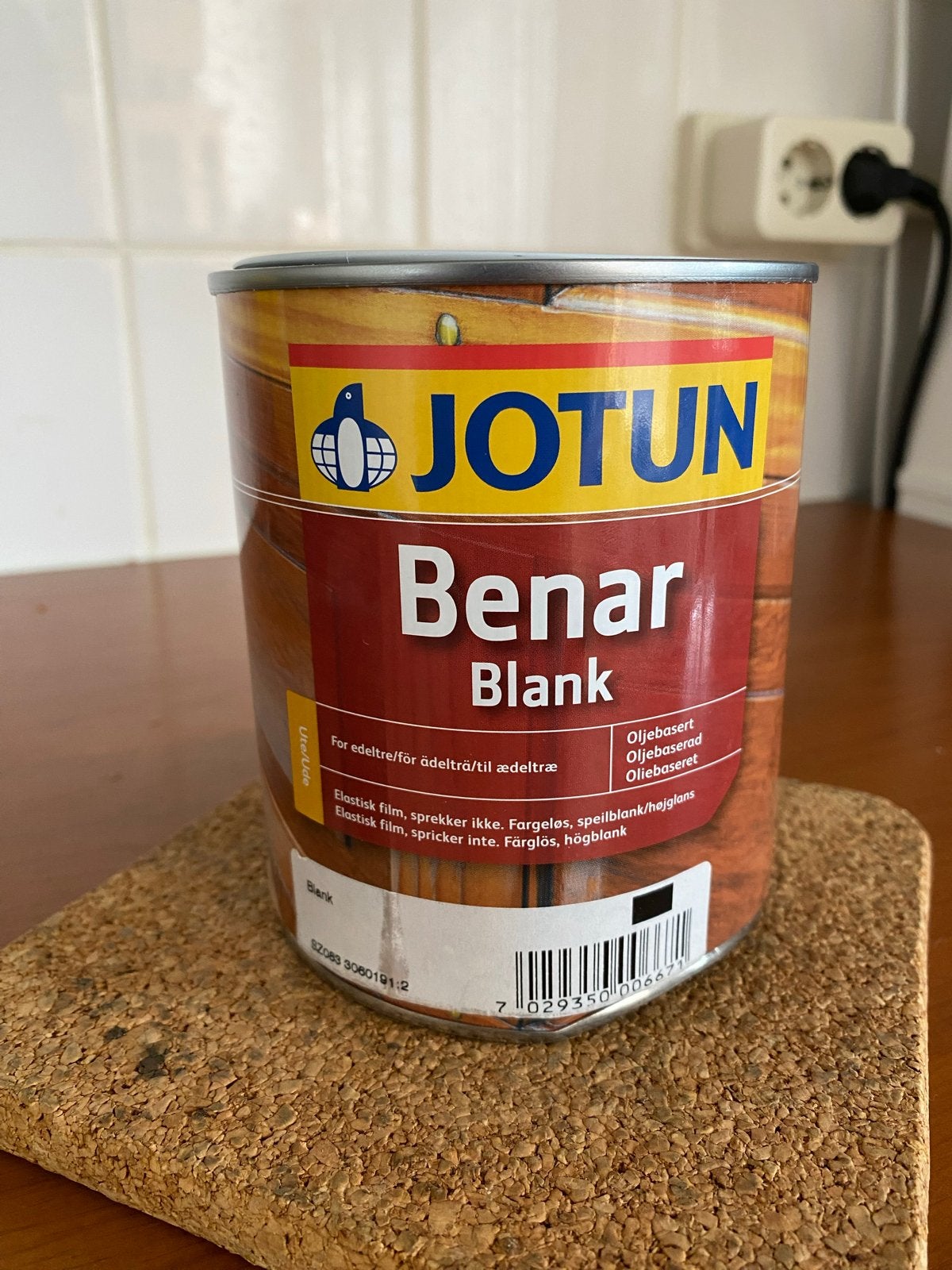 Jotun Benar Blank, Overige kleuren, Nieuw, Ophalen of Verzenden, Lak