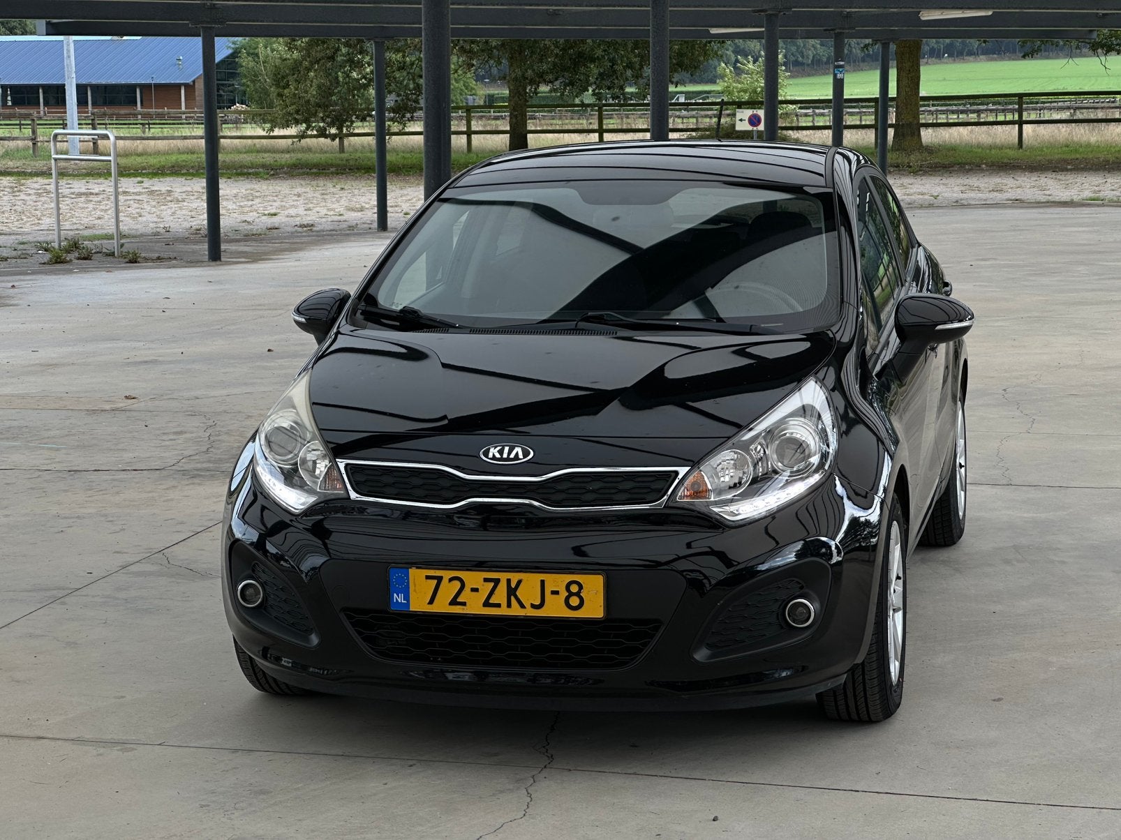 Kia Rio 1.2 | 2013 | Nieuwe APK | 246.249 km NAP, Auto's, 40 €/maand, 4 cilinders, Zwart, Origineel Nederlands
