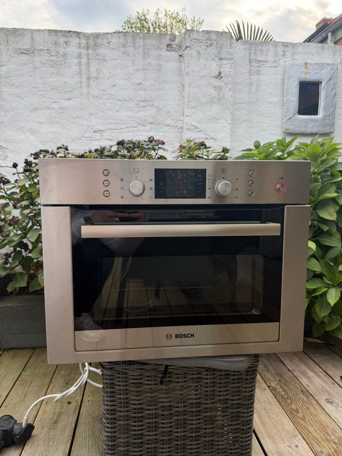 Bosch combimagnetron inbouw 45x60, Ophalen, Zo goed als nieuw