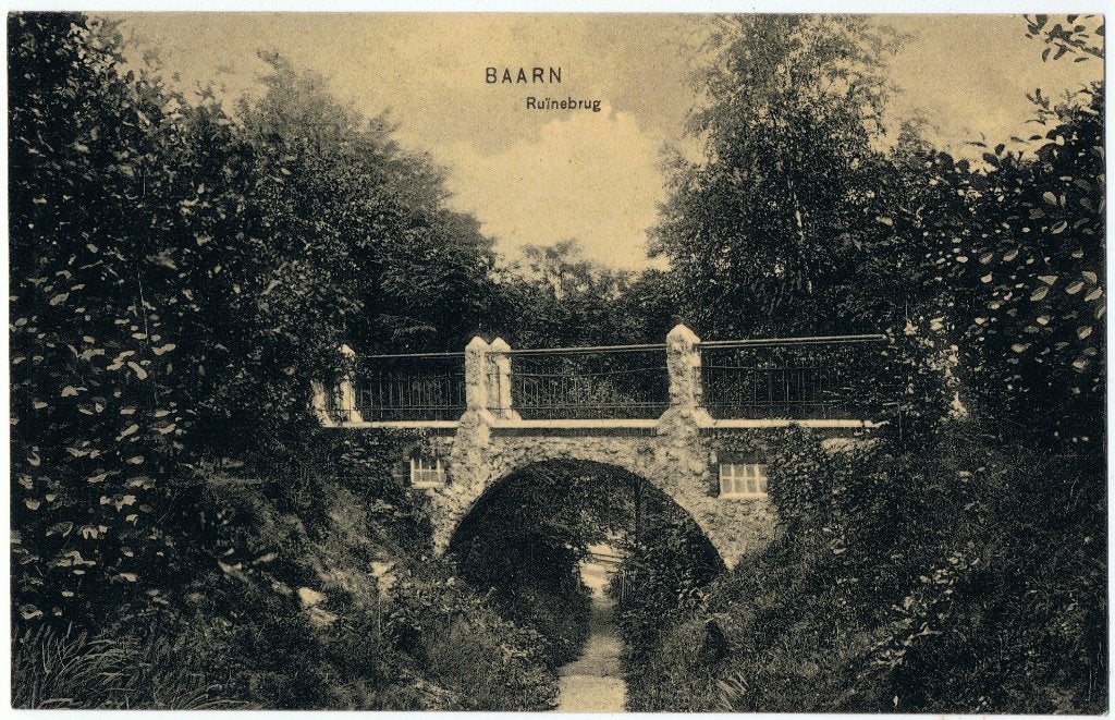 Baarn, Ruïnebrug, ongelopen, richtprijs 4,50, Verzenden, 1920 tot 1940, Ongelopen, Utrecht