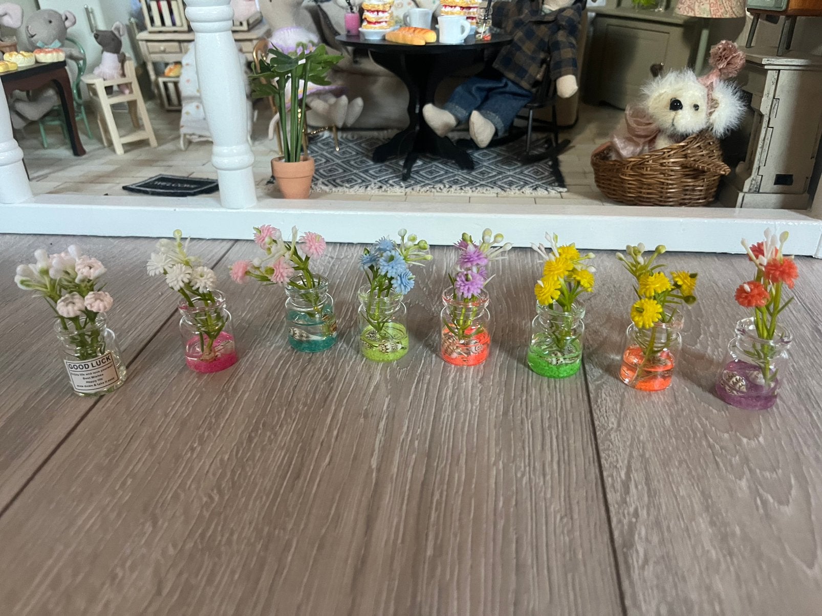 Grote bloemenvaas poppenhuis incl verzenden, Ophalen, Nieuw