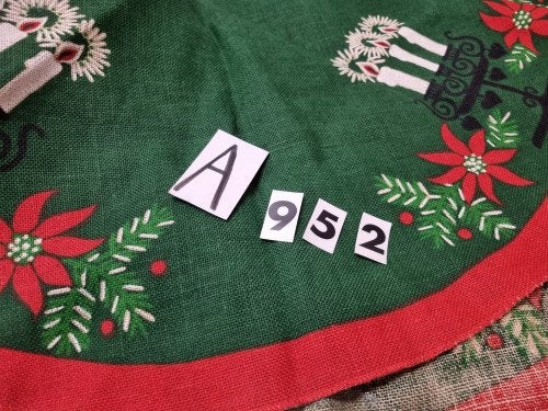 kerst tafelkleed kerst rond jutte [a952], Ophalen of Verzenden, 'T Olde Gre-j, Info@toldegrej.nl, Endepoelstraat 20f Didam