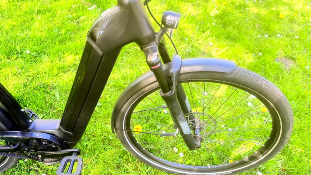 Luxe goede nette Elektrische fiets Flyer GOTOUR 6 Belt 45cm, Gebruikt, Minder dan 47 cm, 50 km per accu of meer, Ophalen