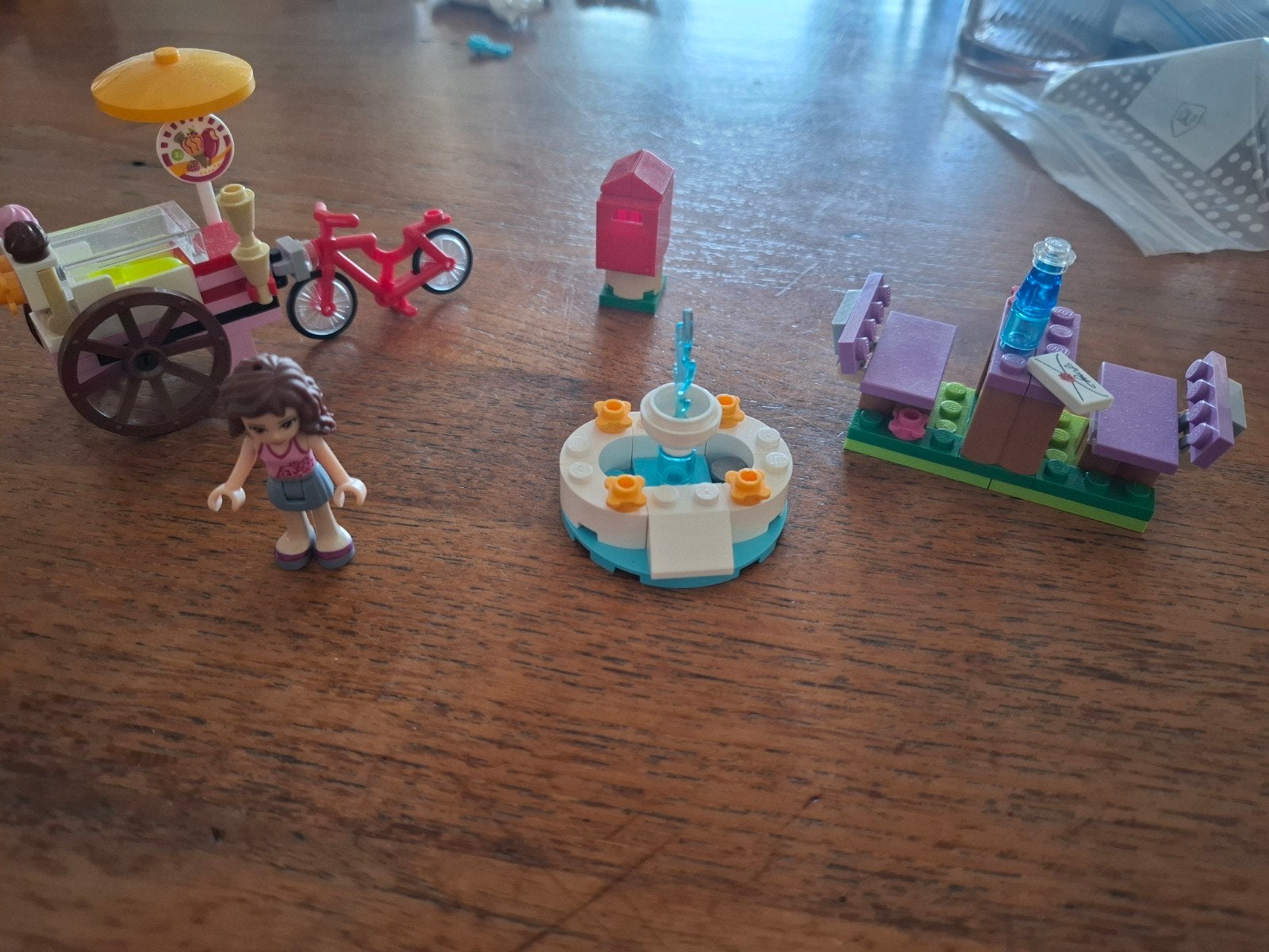 Lego Friends IJscokar 41030 met minifiguur en instructies, Lego, Friends, Ophalen of Verzenden, Zo goed als nieuw