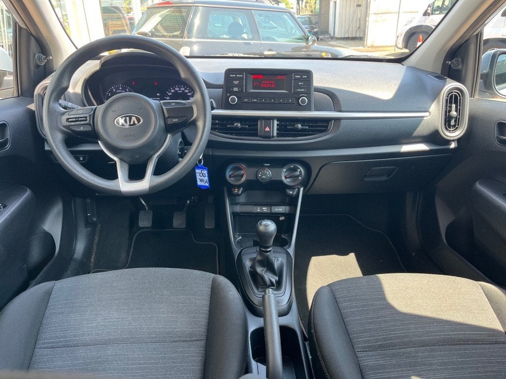Kia PICANTO 1.0 ComfortLine 5drs Airco El.ramen AUX/USB, Voorwielaandrijving, Gebruikt, Euro 6, Blauw