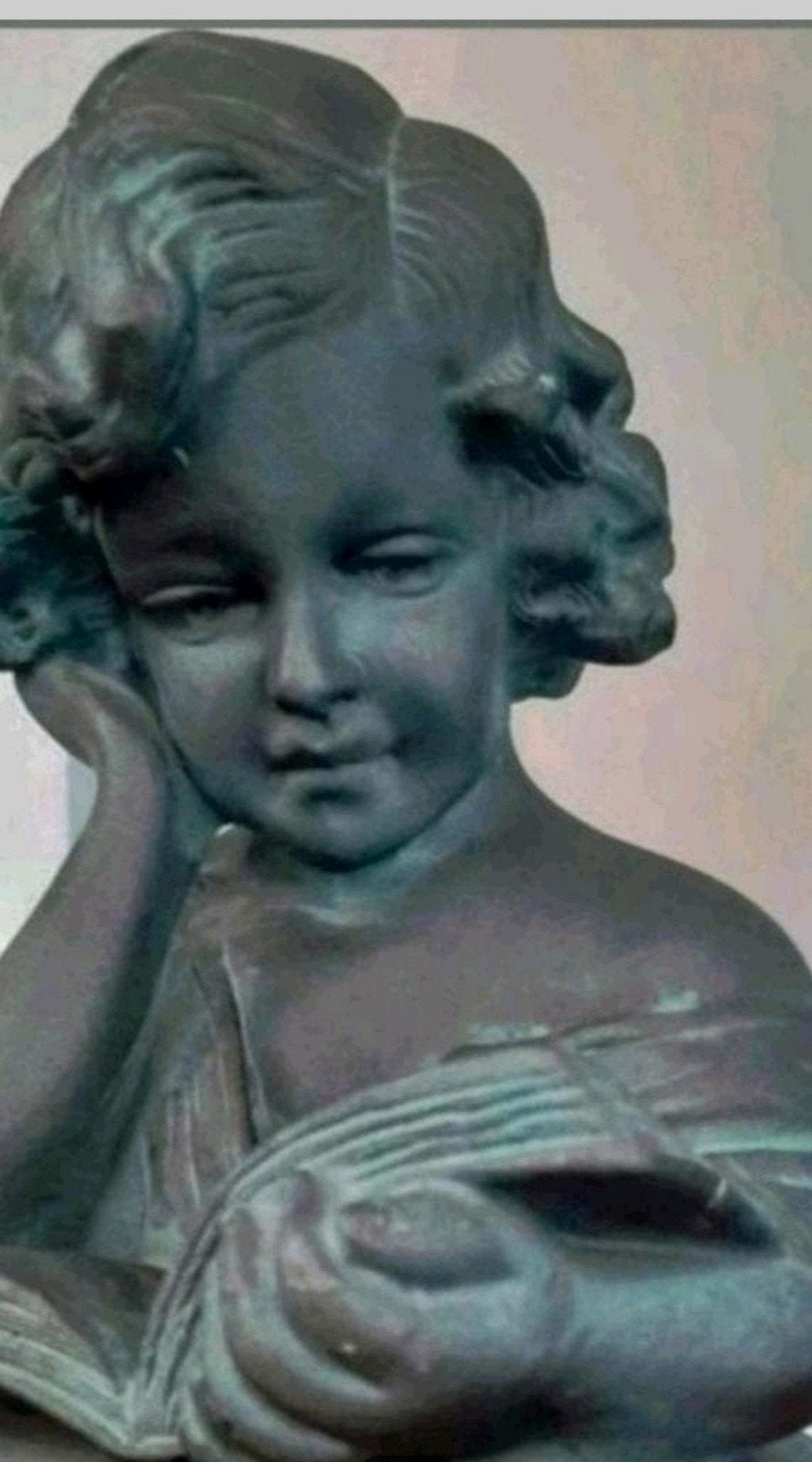 Vintage beeldje 'Etude' - Lezend meisje, Ophalen of Verzenden