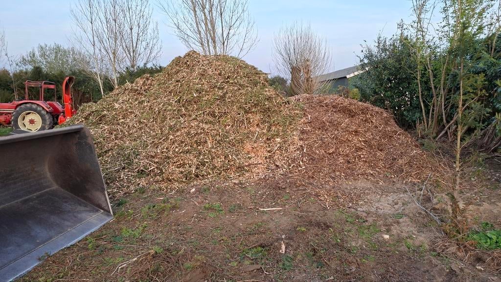 Verse houtsnippers voor tuin en paden, Ophalen, Overige typen