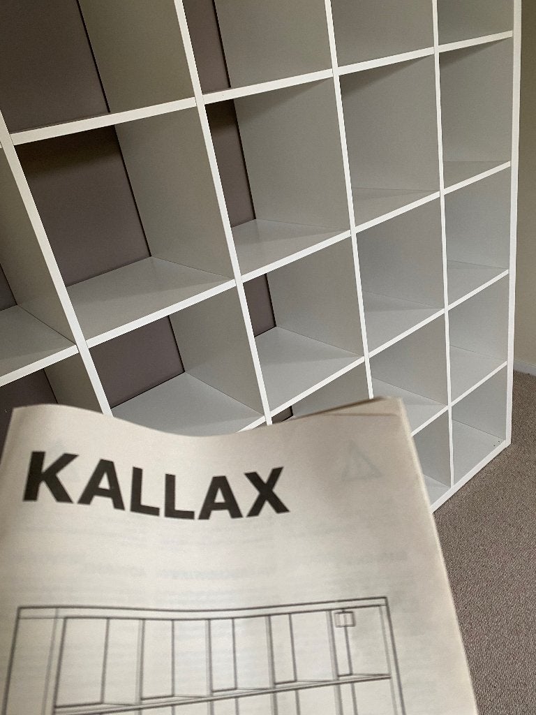 Kallax kast 5x5, Ophalen, 150 tot 200 cm, Zo goed als nieuw, 150 tot 200 cm
