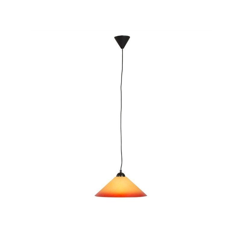 Steinhauer Vulcano Hanglamp - Geel/Oranje Kap, Ophalen of Verzenden, Kunststof