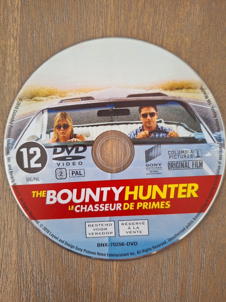 The Bounty Hunter - Jennifer Aniston, Gerard Butler, Vanaf 12 jaar, Ophalen of Verzenden, Zo goed als nieuw, Romantische komedie