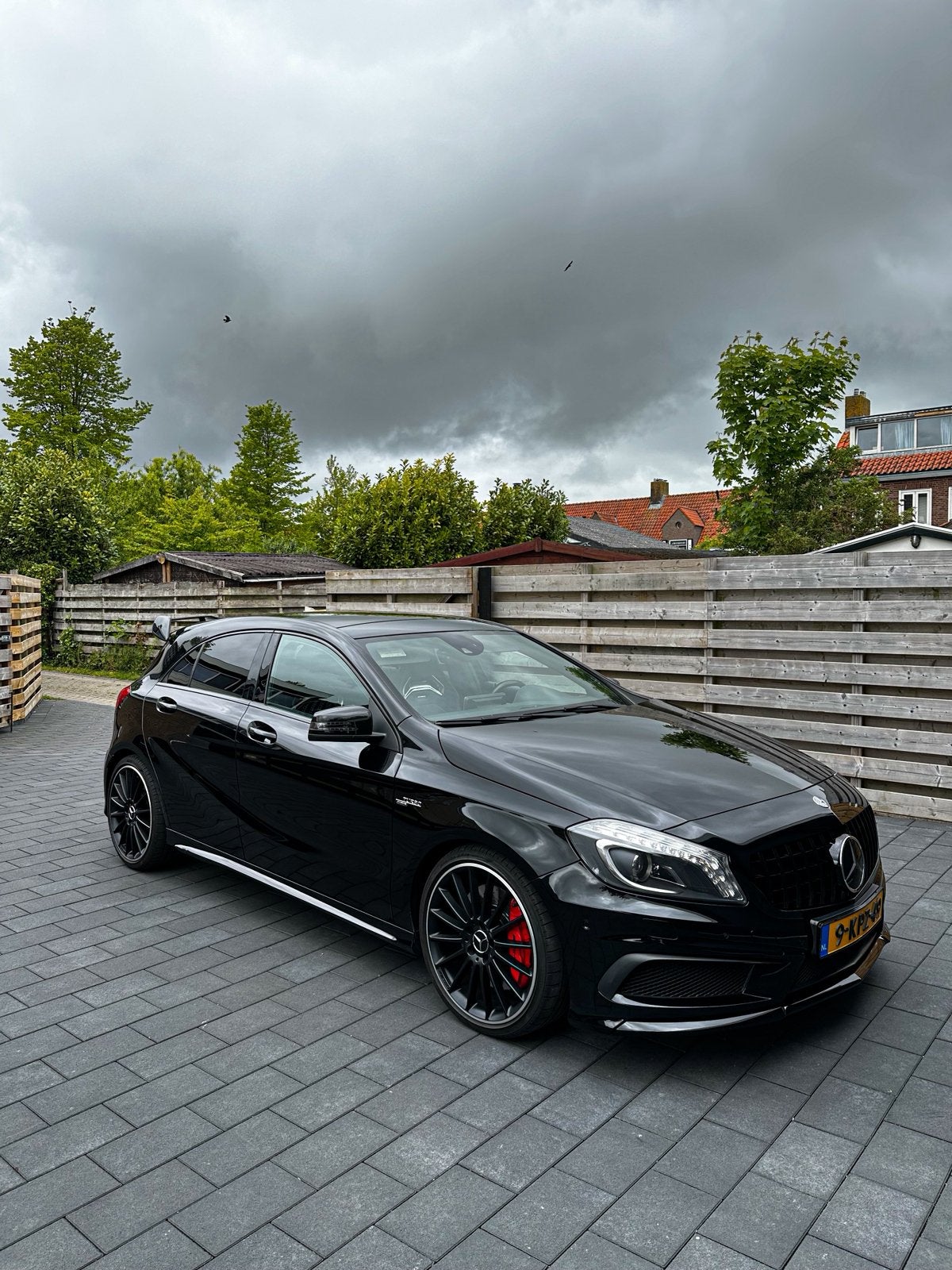 Mercedes-Benz A 45 AMG 4MATIC edition 1, Auto's, Mercedes-Benz, Automaat, Zwart, 4 cilinders, 360 pk