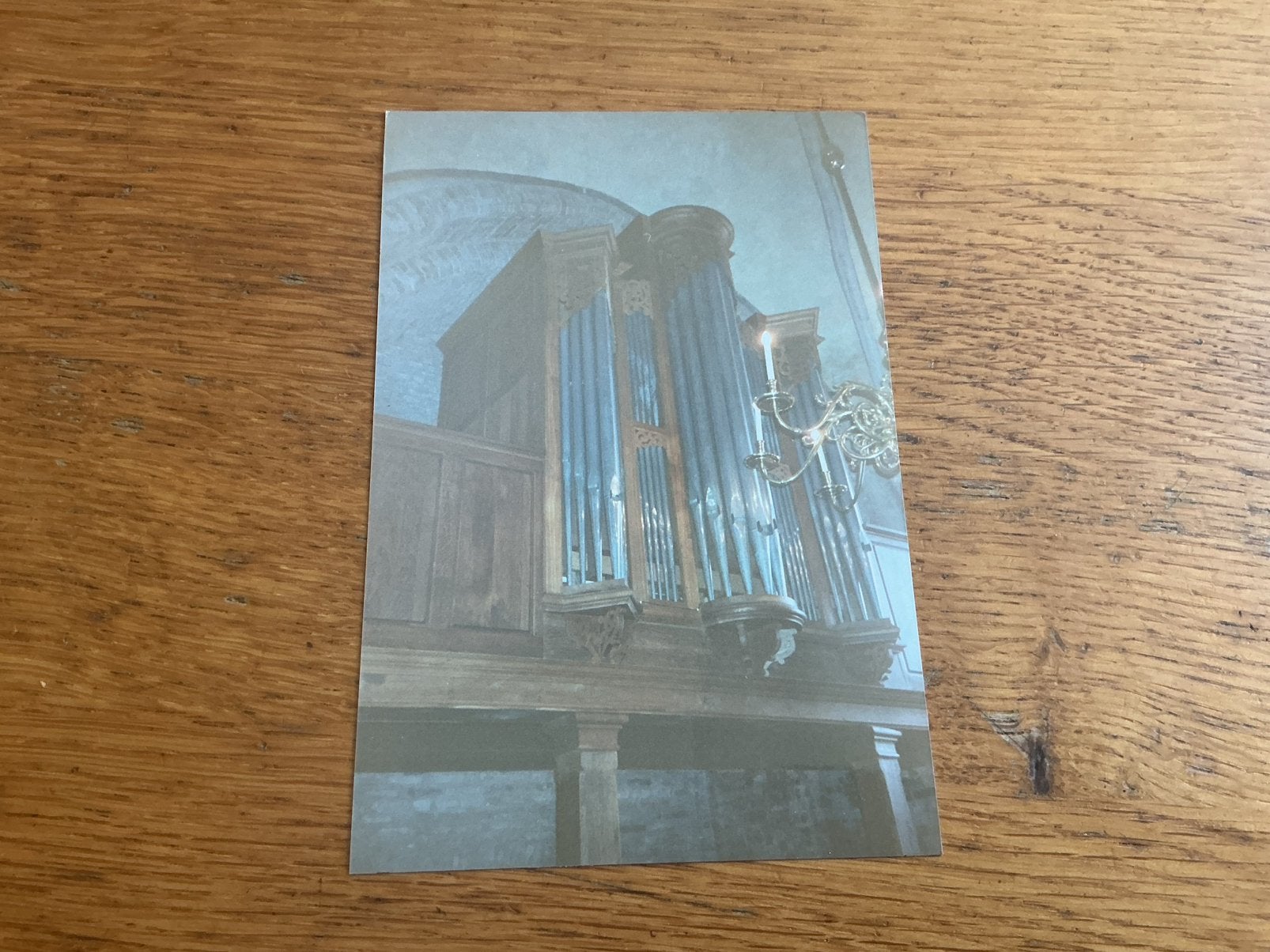 C3260 Herveld kerk orgel, Ophalen of Verzenden, Voor 1940, Zo goed als nieuw