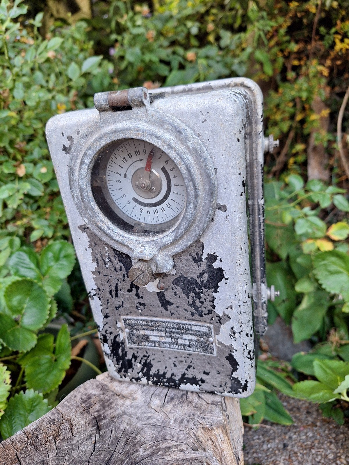 ​Vintage Landis & Gyr Schakelklok / Tijdrelais (Zwitsers) -, Ophalen of Verzenden