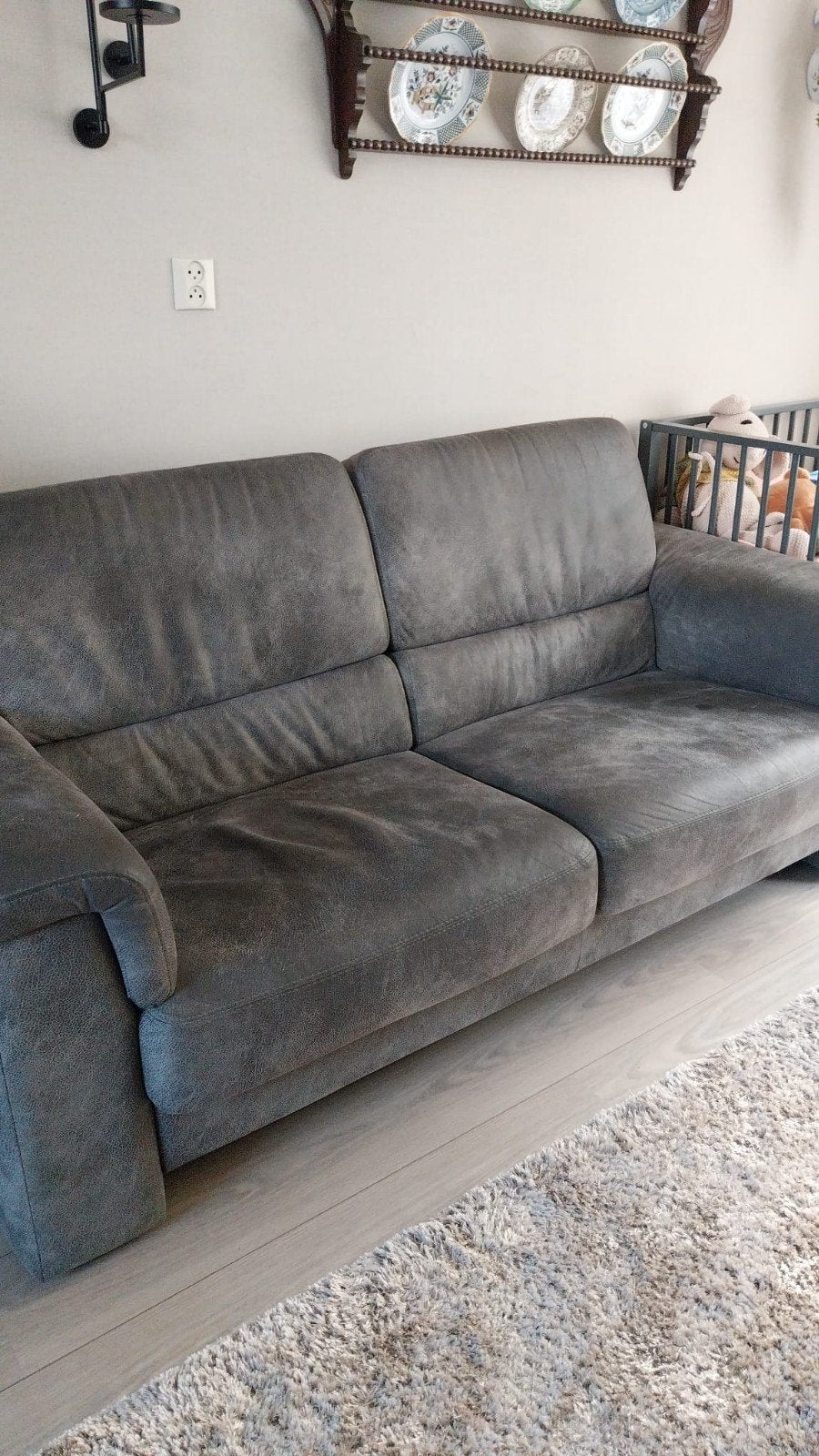 Gratis bankstel - comfortabel en ruim, Huis en Inrichting, Ophalen, 150 tot 200 cm, Driepersoons, 75 tot 100 cm