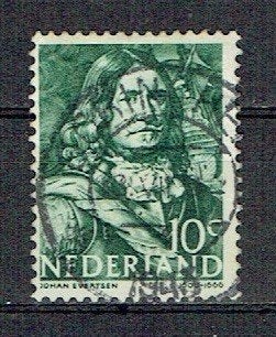 Nederland 1943 413 Zeehelden (!) Johan Evertsen GORINCHEM, Postzegels en Munten, Verzenden, Gestempeld, Overige thema's