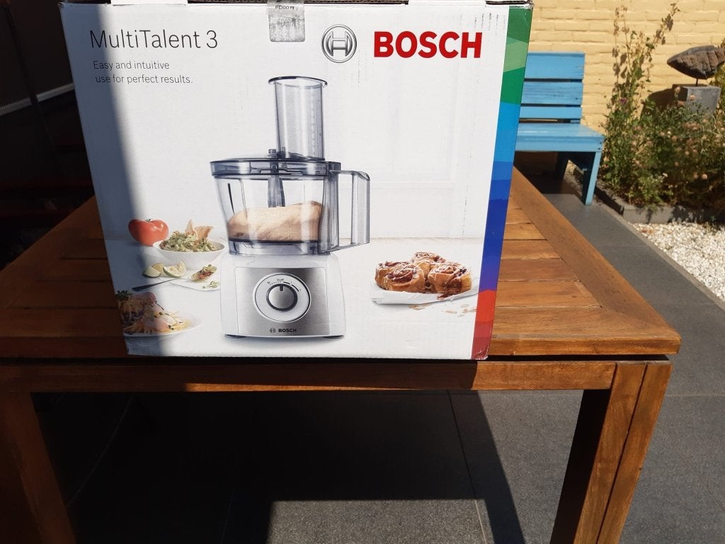 Bosch MultiTalent 3 Keukenmachine - Zo goed als nieuw, 1 tot 2 liter, Ophalen, Zo goed als nieuw, 3 snelheden of meer