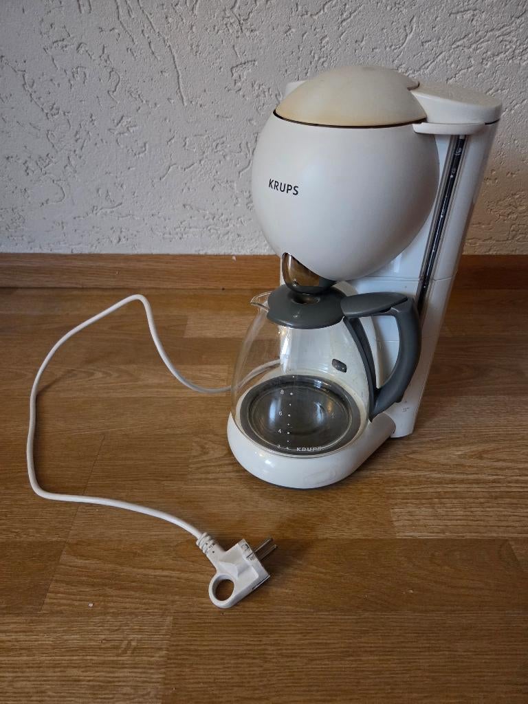 koffiemachine Krups type 176 filterkoffie, Witgoed en Apparatuur, Koffiezetapparaten, Gebruikt, 10 kopjes of meer, Koffiemachine
