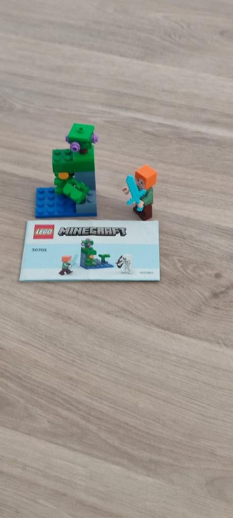 Lego Minecraft 30705, Avontuur en Actie, 2 spelers, Ophalen of Verzenden, Zo goed als nieuw