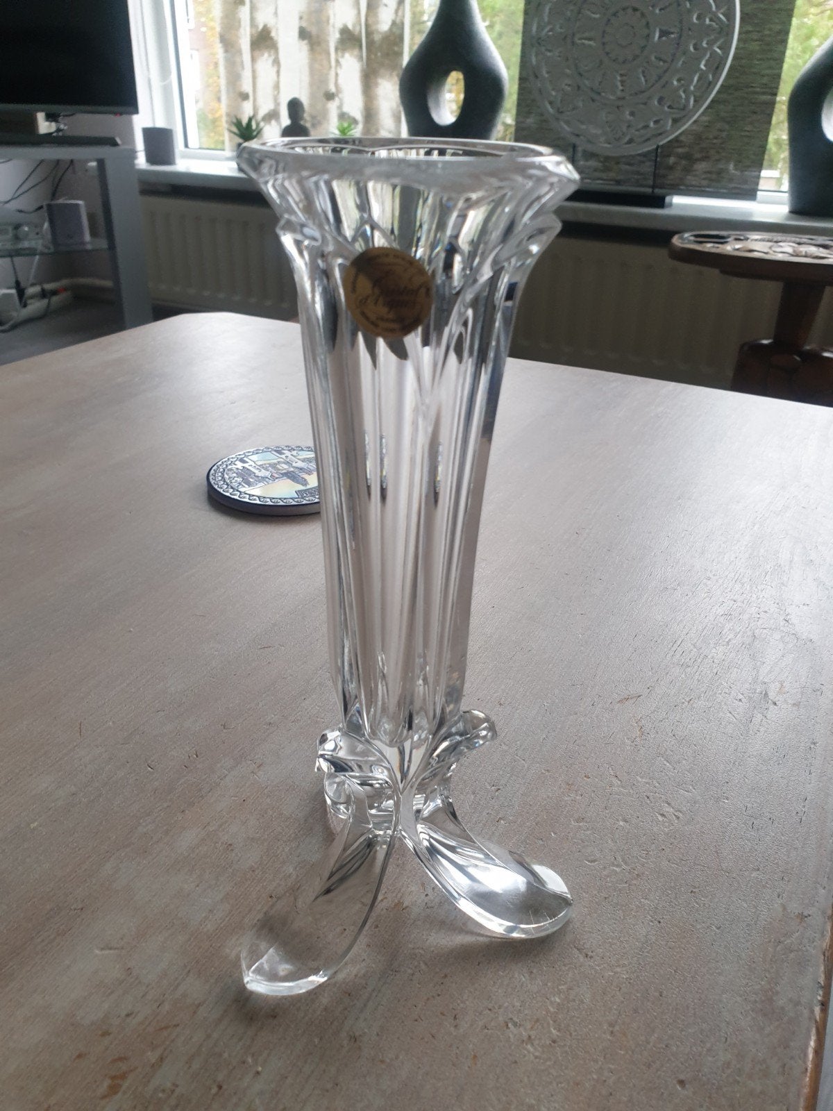 kristallen vaasje, Ophalen of Verzenden