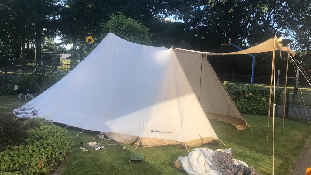 Holtkamper utopia M storm tent, Caravans en Kamperen, Tenten, Ophalen, Gebruikt, Tot en met 4