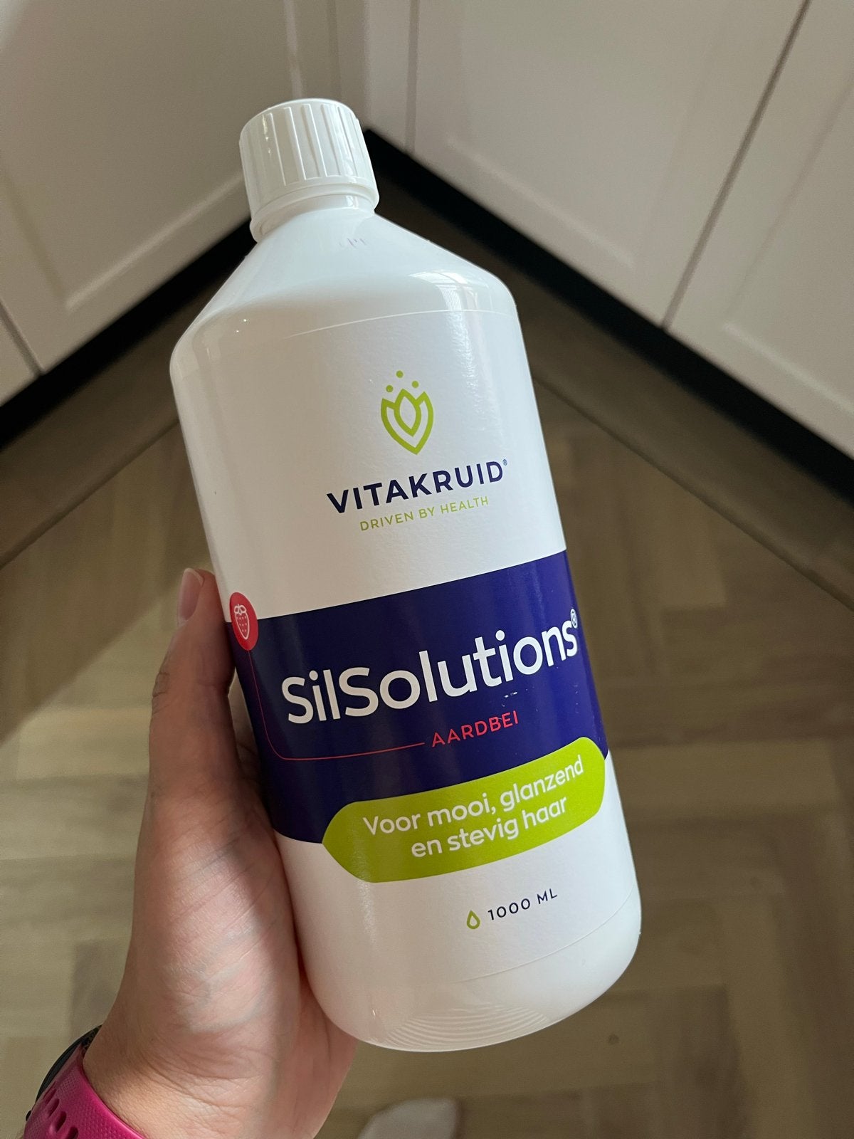 Vitakruid SilSolutions Aardbei - bijna vol, Ophalen of Verzenden, Zo goed als nieuw, Poeder of Drank