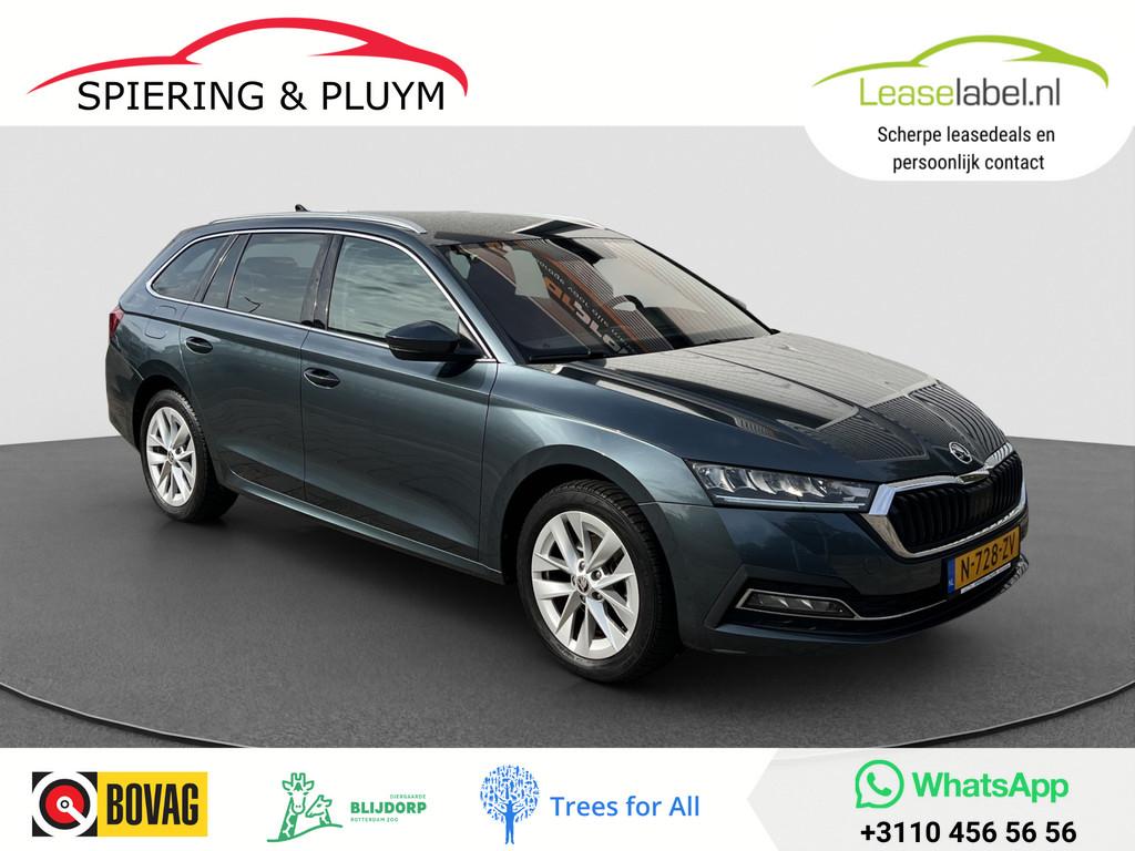 Skoda Octavia Combi 1.5 e-TSI Business Edition Plus | Camera, Auto's, Skoda, Stof, Euro 6, 4 cilinders, 150 pk