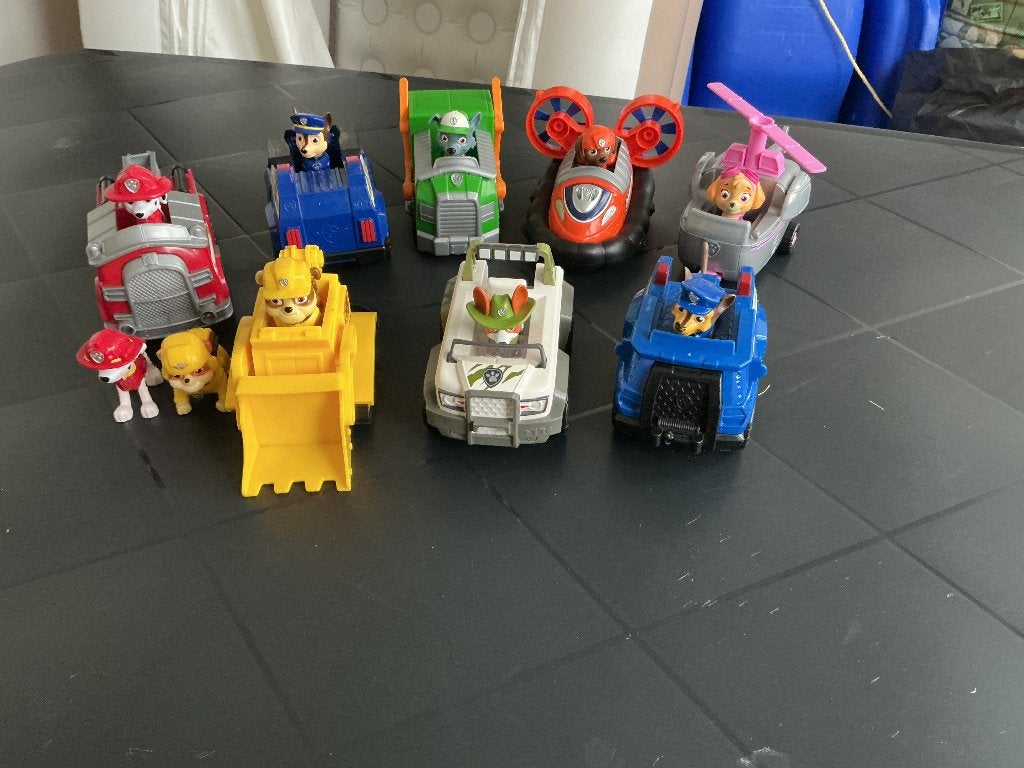 Paw patrol voertuigen, Ophalen, Zo goed als nieuw