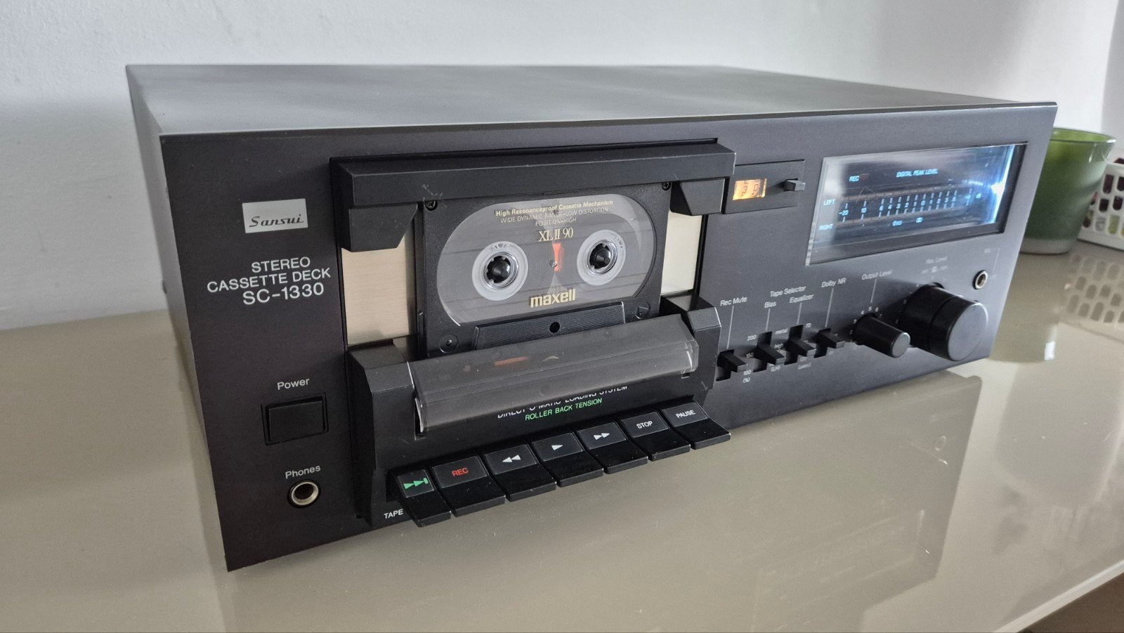 Sansui SC-1330 cassettedeck, Ophalen, Enkel, Overige merken, Tape counter