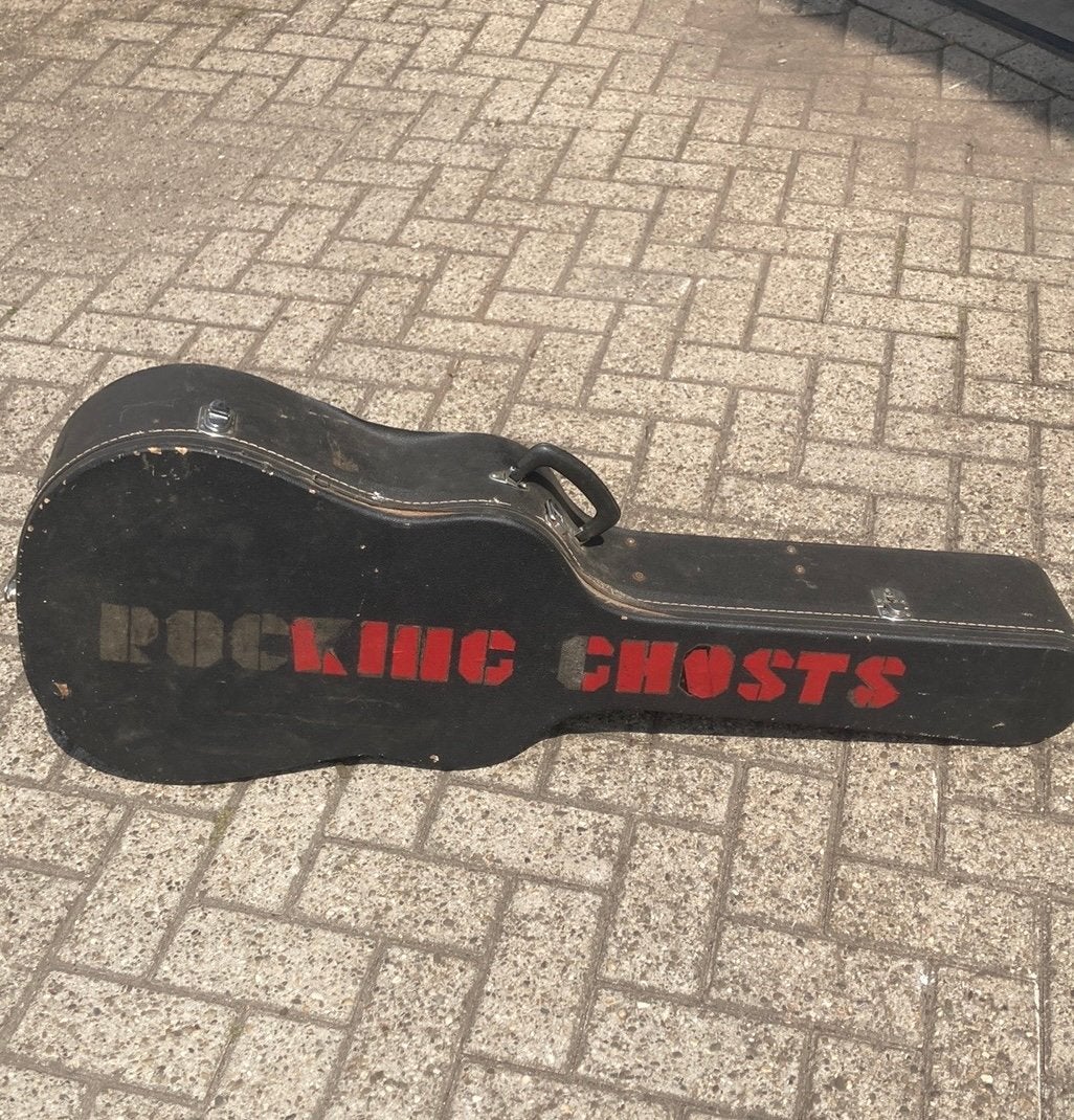 Gitaar koffer - country western gitaar - Rocking ghosts, Ophalen of Verzenden, Zo goed als nieuw, Elektrische gitaar