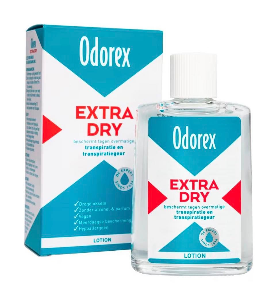Odorex Extra Dry Antitranspirant Lotion 50ml: 6 stuks!, Ophalen of Verzenden, Nieuw, Deodorant of Bodyspray