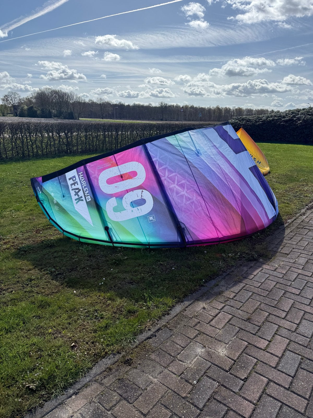 Harlem Peak 9m - Big Air Kite - Zo goed als nieuw, Ophalen, 9 m², Geen board, Zo goed als nieuw