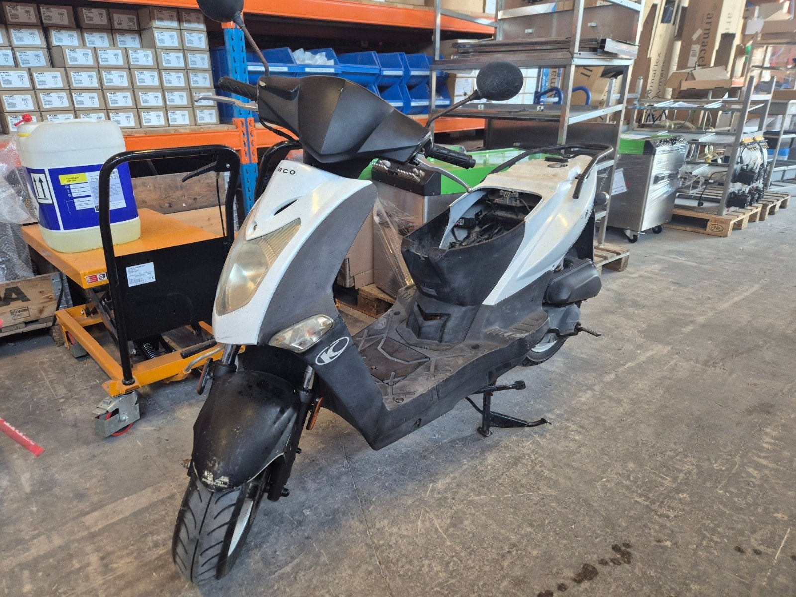 Defecte Kymco Agility 50, Gebruikt, Maximaal 45 km/u, Ophalen of Verzenden, 50 cc