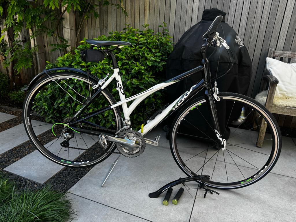 Koga Miyata racefiets met Shimano Tiagra onderdelen, Fietsen en Brommers, Ophalen, 28 inch, Velgrem, Koga Miyata