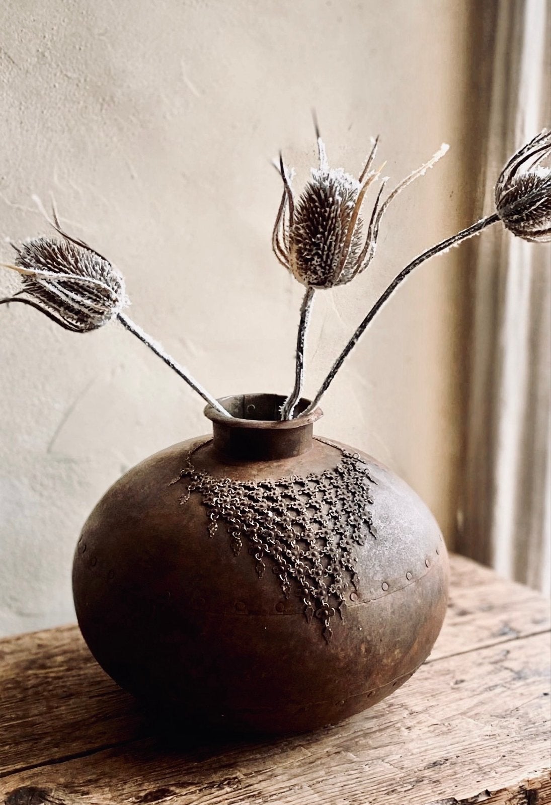 Authentieke Nagori waterpot uit India/Nepal, Ophalen
